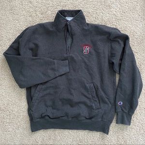 Stanford University 1/4 Zip Pullover Sweatshirt